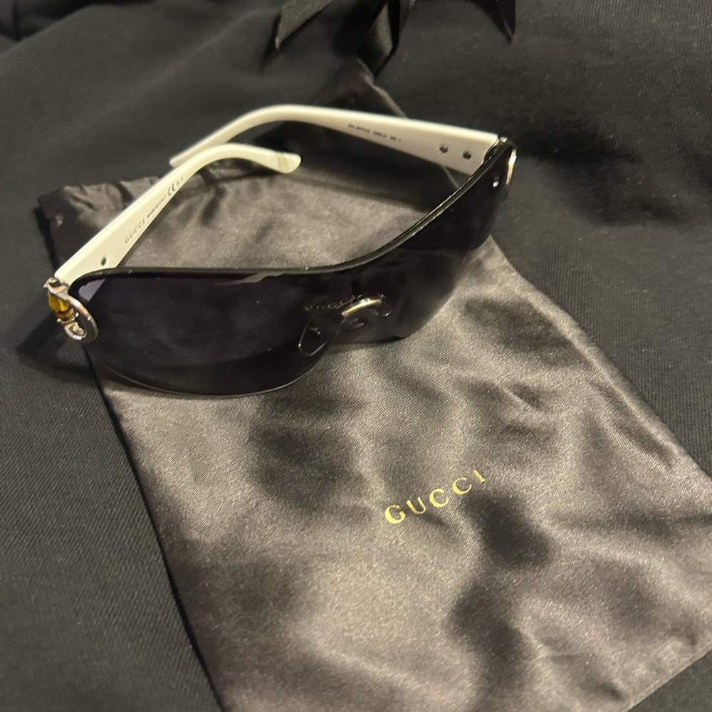 Gucci Horsebit Bamboo Sunglasses